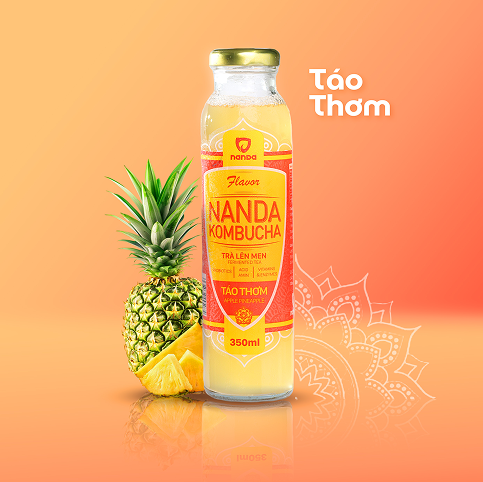 Kombucha Táo Thơm